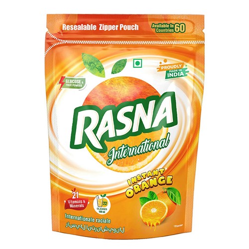 Rasna International Instant Orange 500g