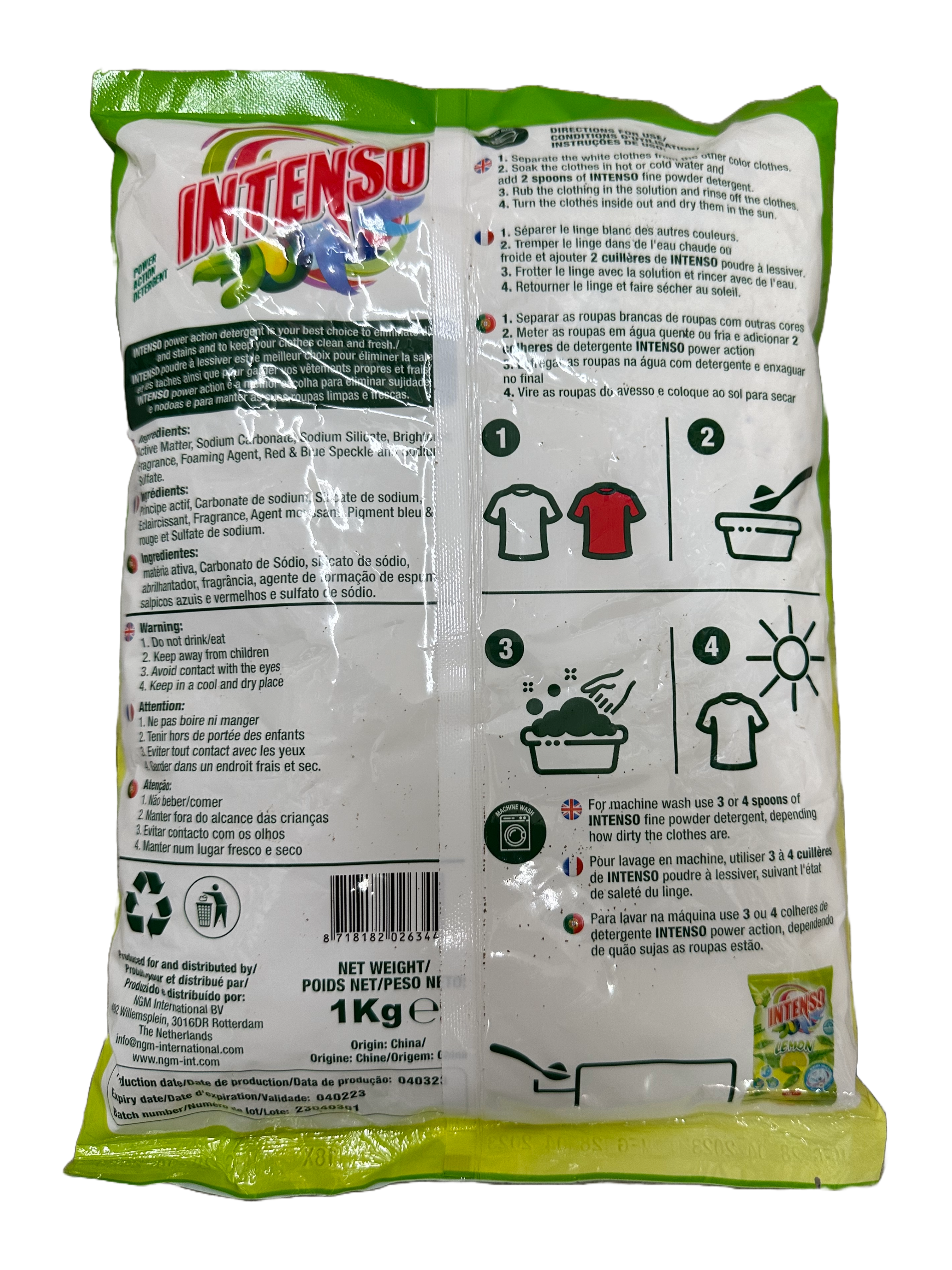 Intenso  Washing Powder