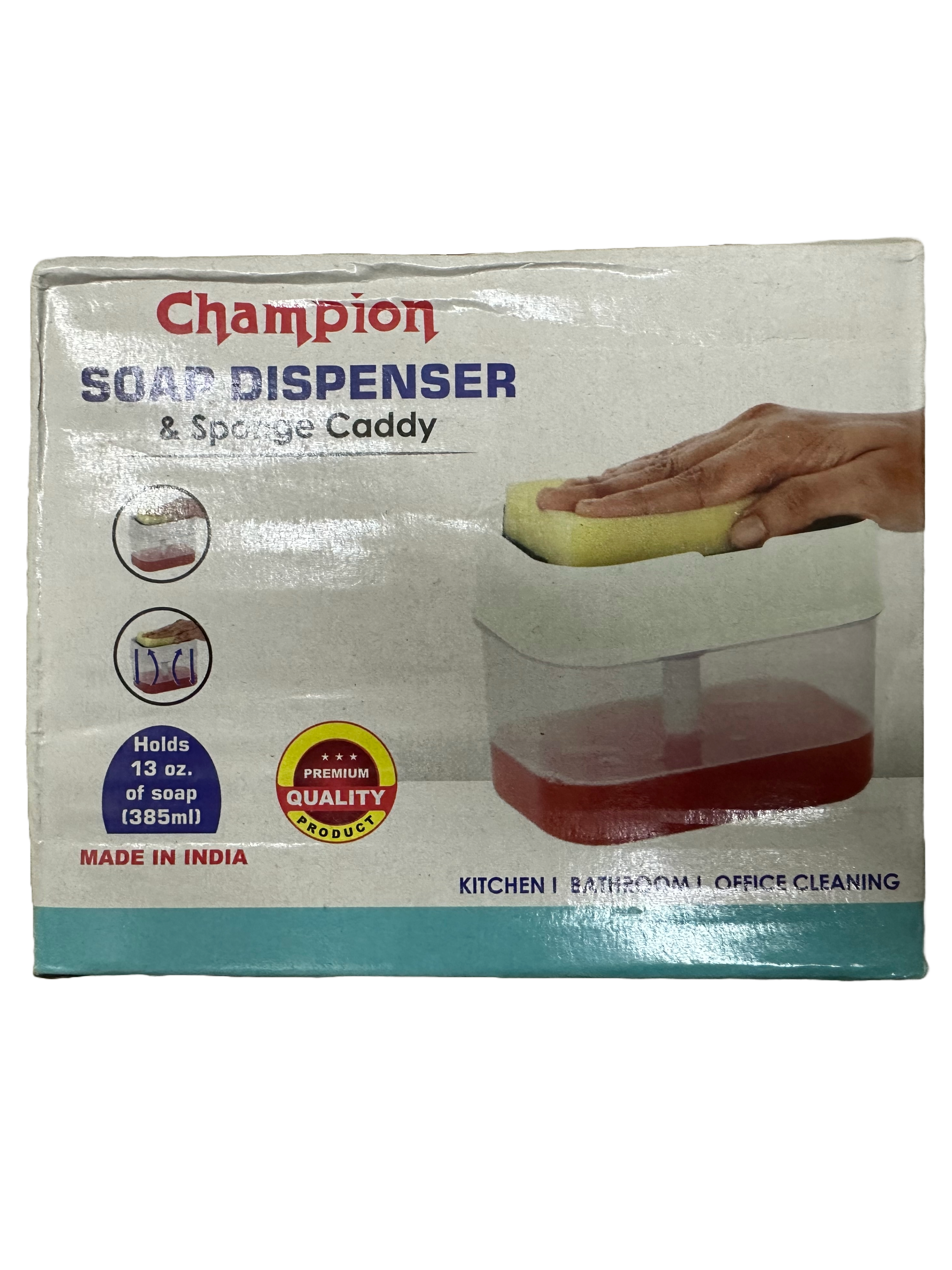 Soap Dispenser and sponge caddy