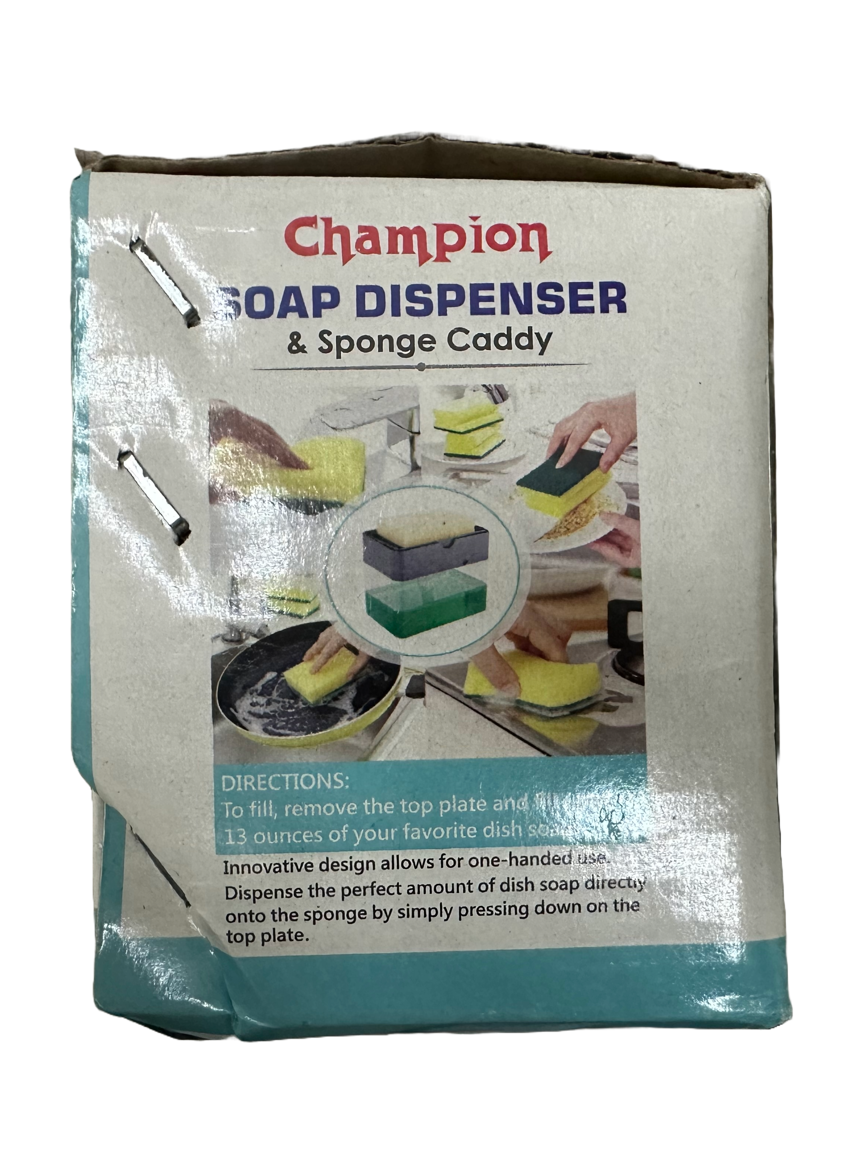 Soap Dispenser and sponge caddy