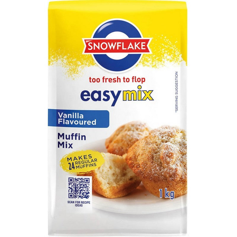 Snowflake Easymix Vanilla Muffin Mix