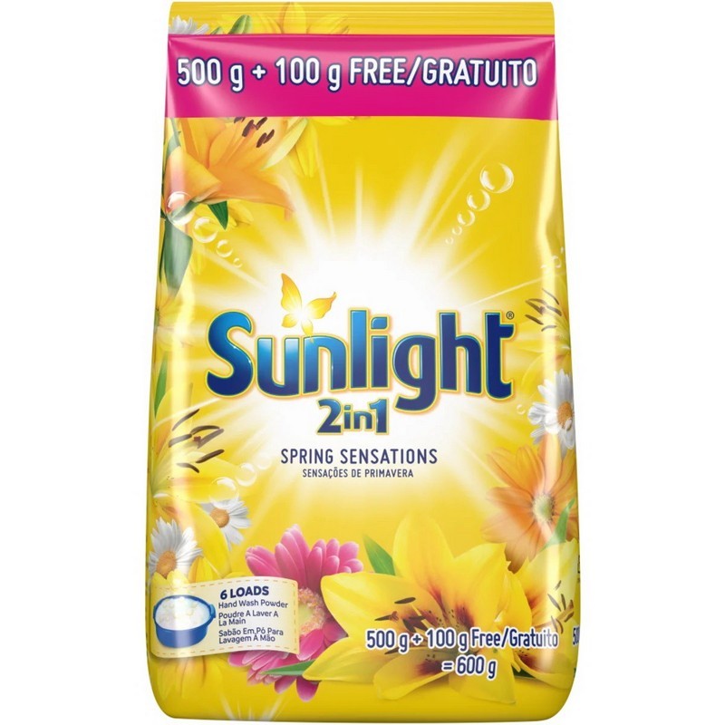 Sunlight 2 In 1 Spring Sensation Hand Washing Powder