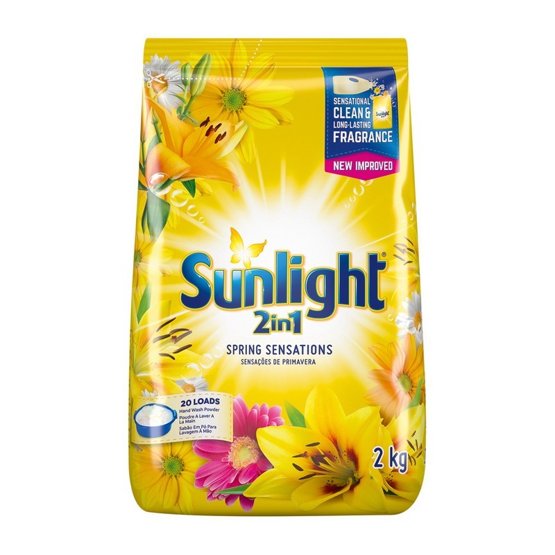 Sunlight 2 In 1 Spring Sensation Hand Washing Powder