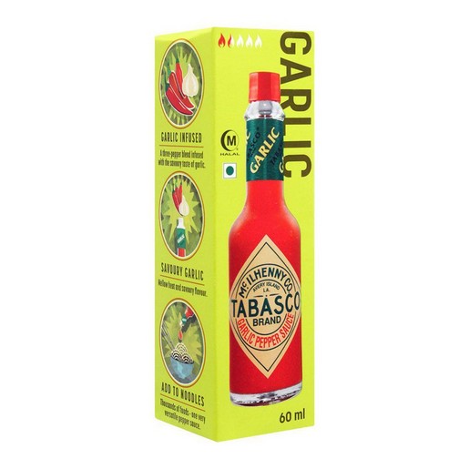 Tabasco Mild Garlic Pepper Sauce 60ml