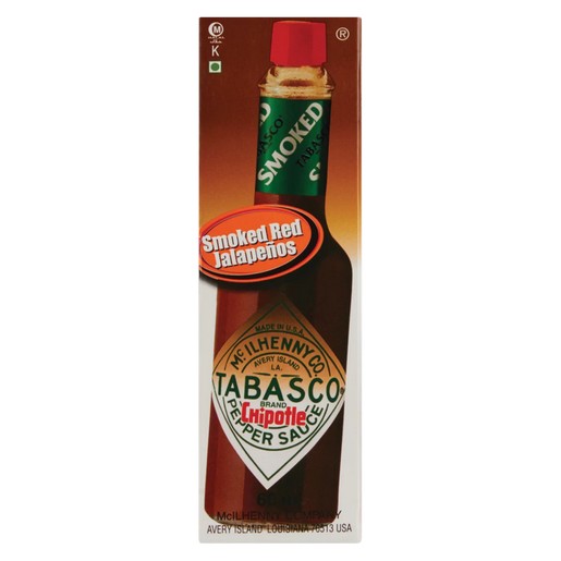 Tabasco Smoked Red Jalapenos Chipotle Pepper Sauce 60ml
