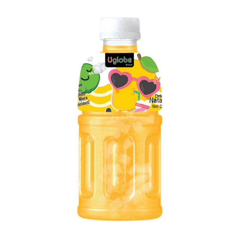 U Globe Nata De Coco Mango Drink 320ml