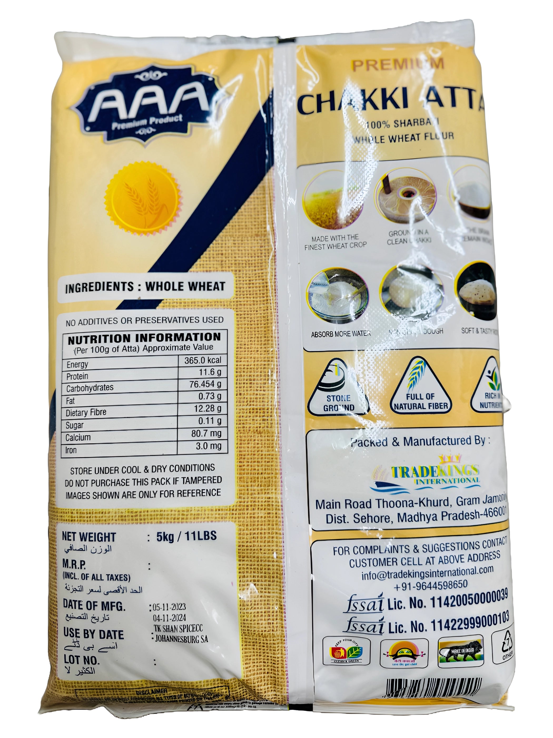 AAA Premium Chakki Atta