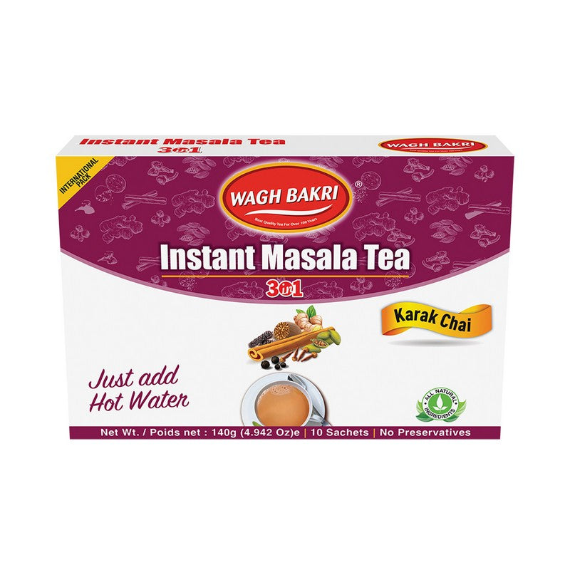 Wagh Bakri Instant Masala Tea Premix 140g