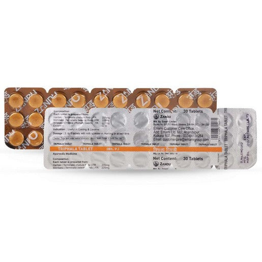 Zandu Triphala Tablet 30s