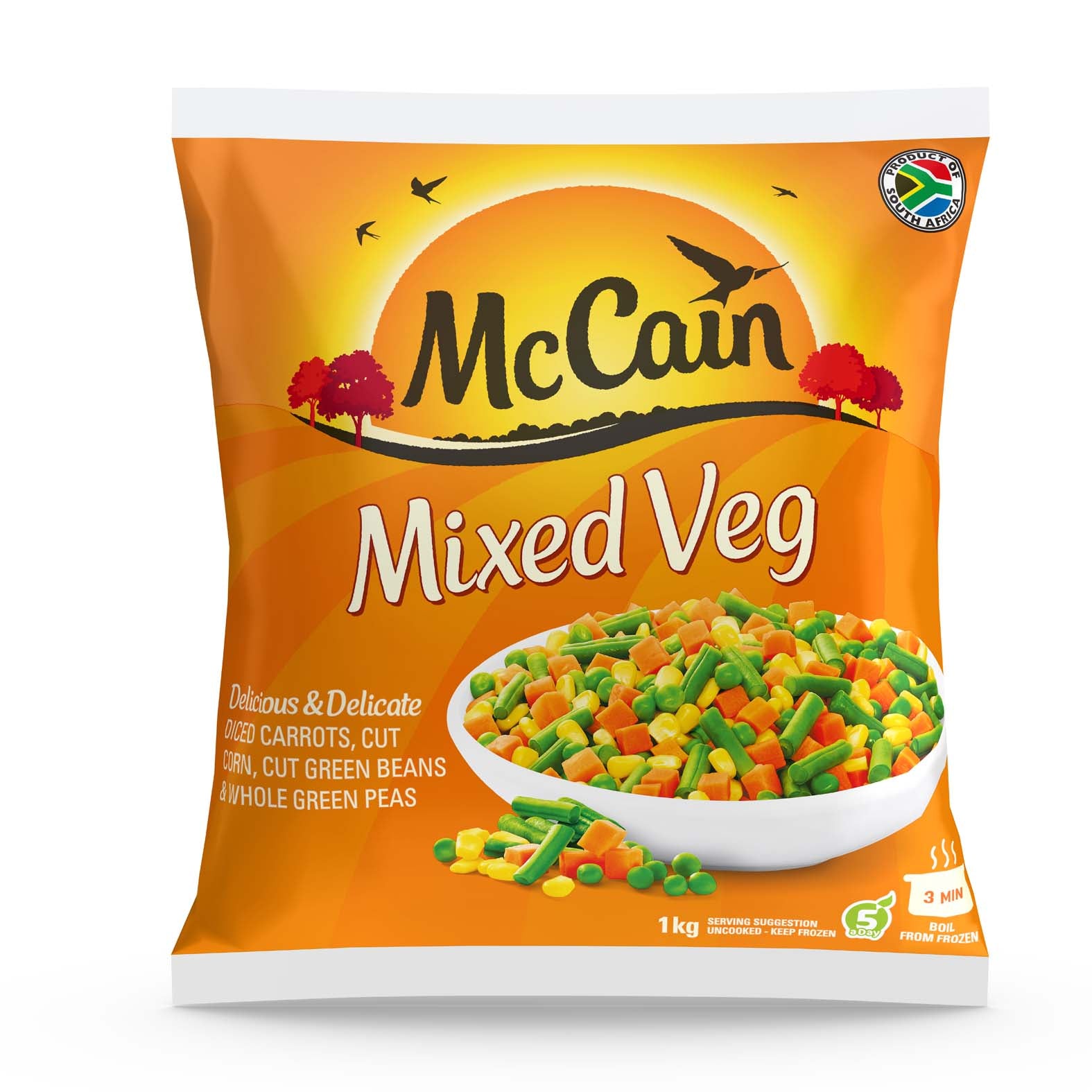 McCain Mixed Veg 1kg