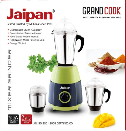 Jaipan Grand Cook Mixer Grinder 750w