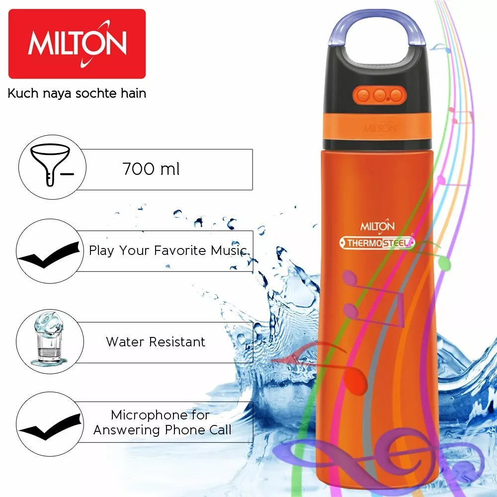 Milton Boom 900 Stainless Steel Bottle With Bluetooth Speaker