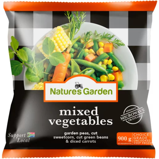 Natures Garden Mixed Vegetables 900g