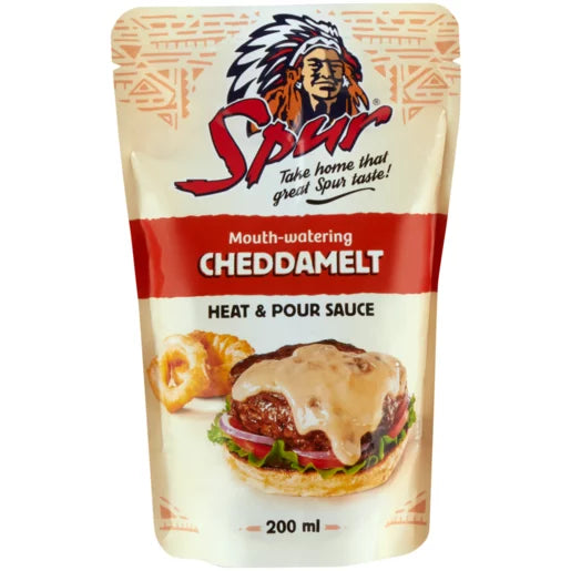 Spur Cheddamelt Heat & Pour Sauce 200ml