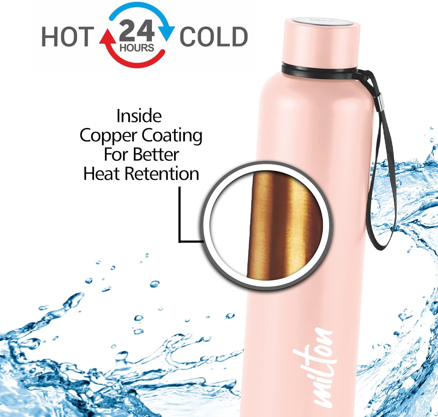 Miltong Thermosteel Aura 1000 Bottle