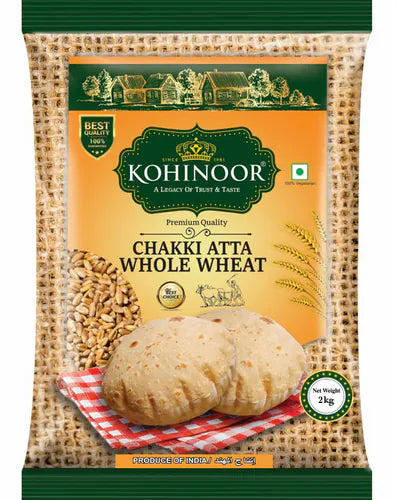 Kohinoor Chakki Atta (Whole Wheat Flour) 5kg