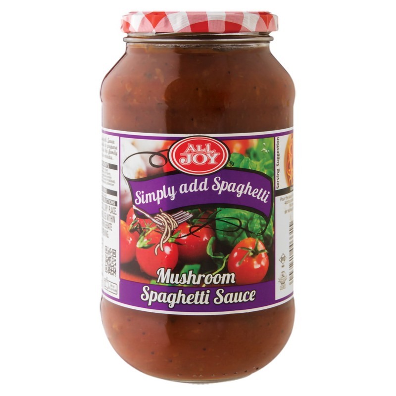 All Joy Mushroom Spaghetti Sauce