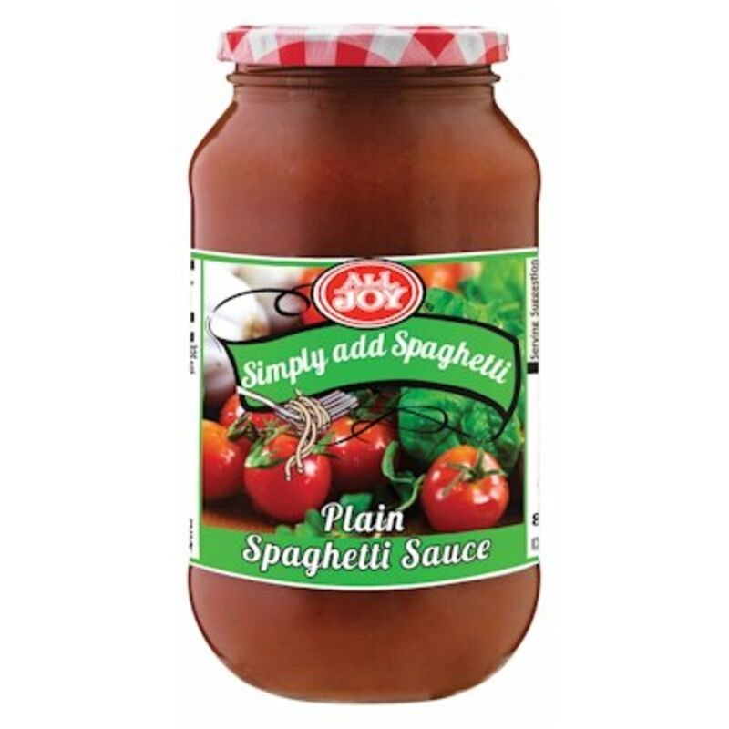 All Joy Plain Spaghetti Sauce 820g
