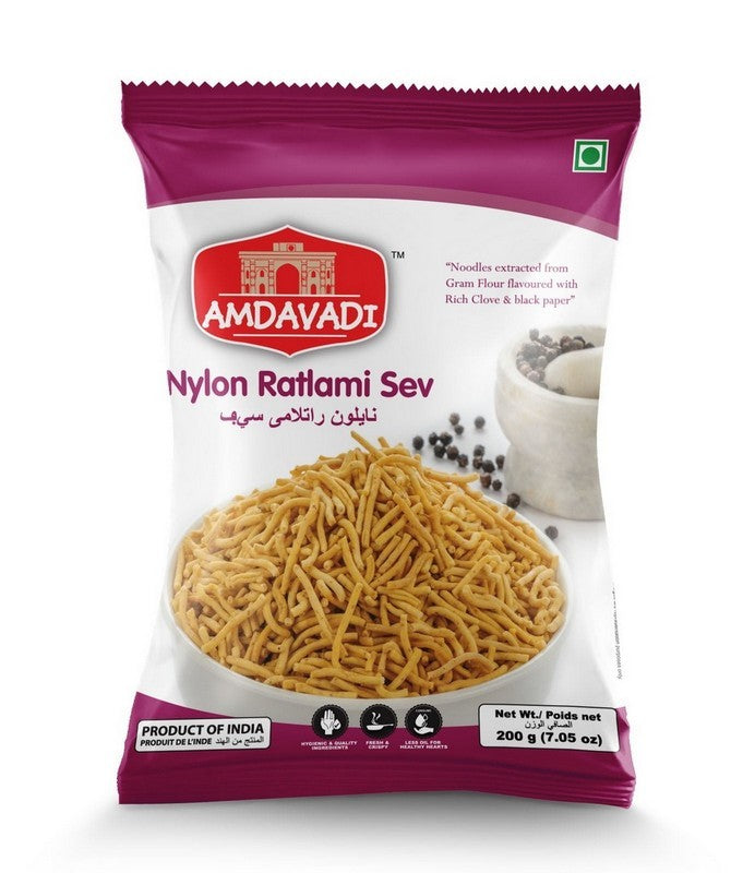 Amdavadi Nylon Ratlami Sev 200g