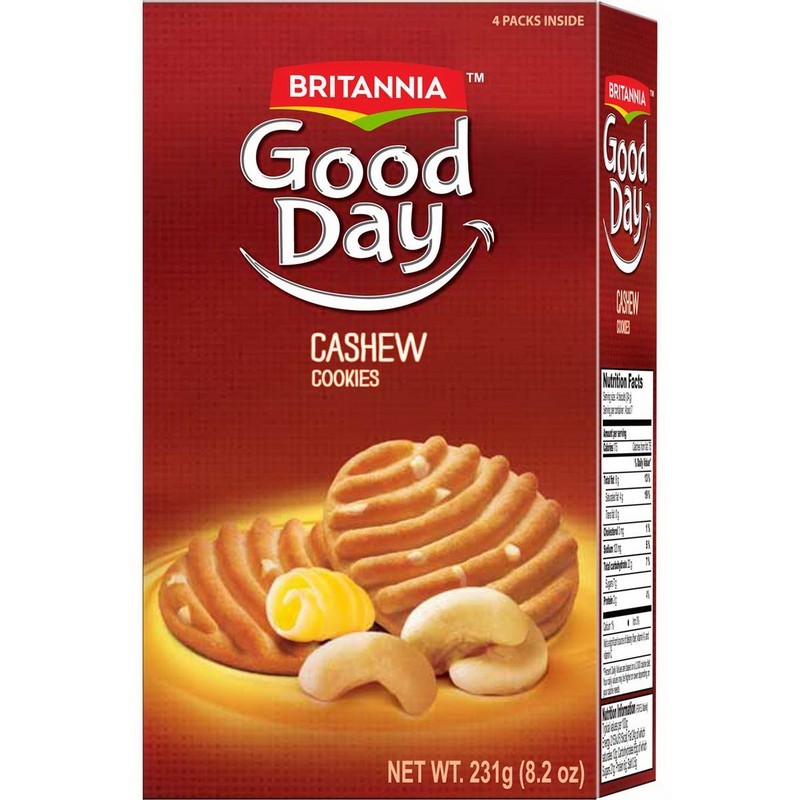 Britannia Good Day Cashew Cookies