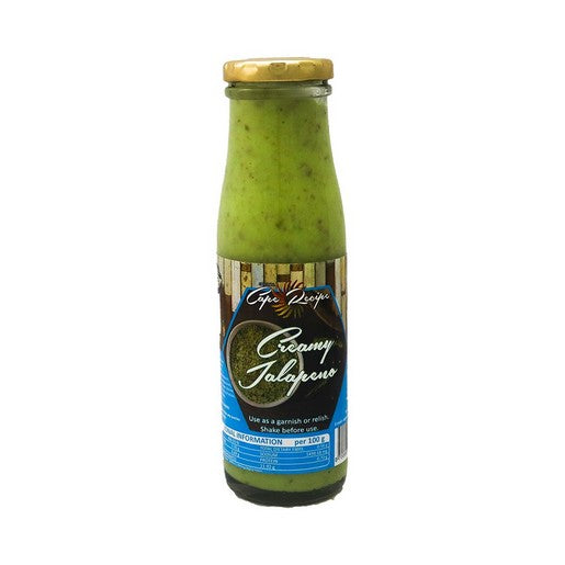 Cape Recipe Jalapeno Sauce 250ml