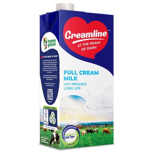 Creamline Full Cream Milk Long Life UHT (6 x 1l)