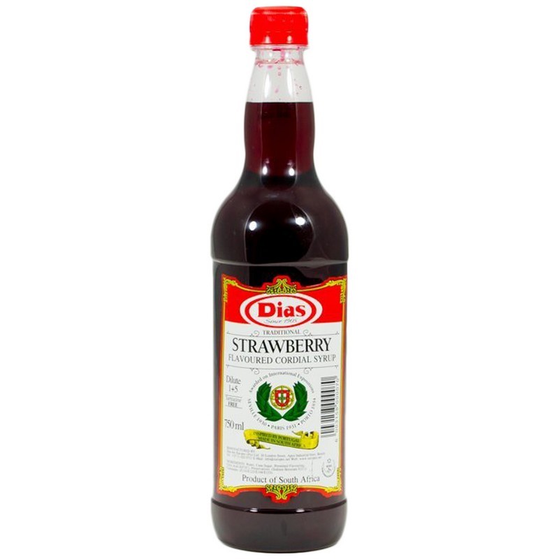 Dias Cordial Syrups 750ml