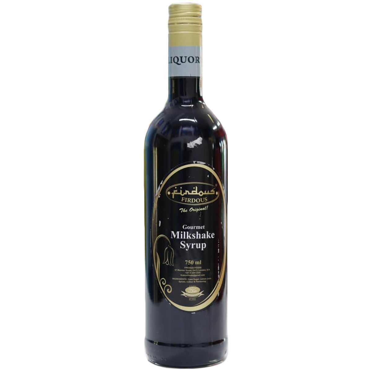 Firdous Milkshake Syrup 750ml