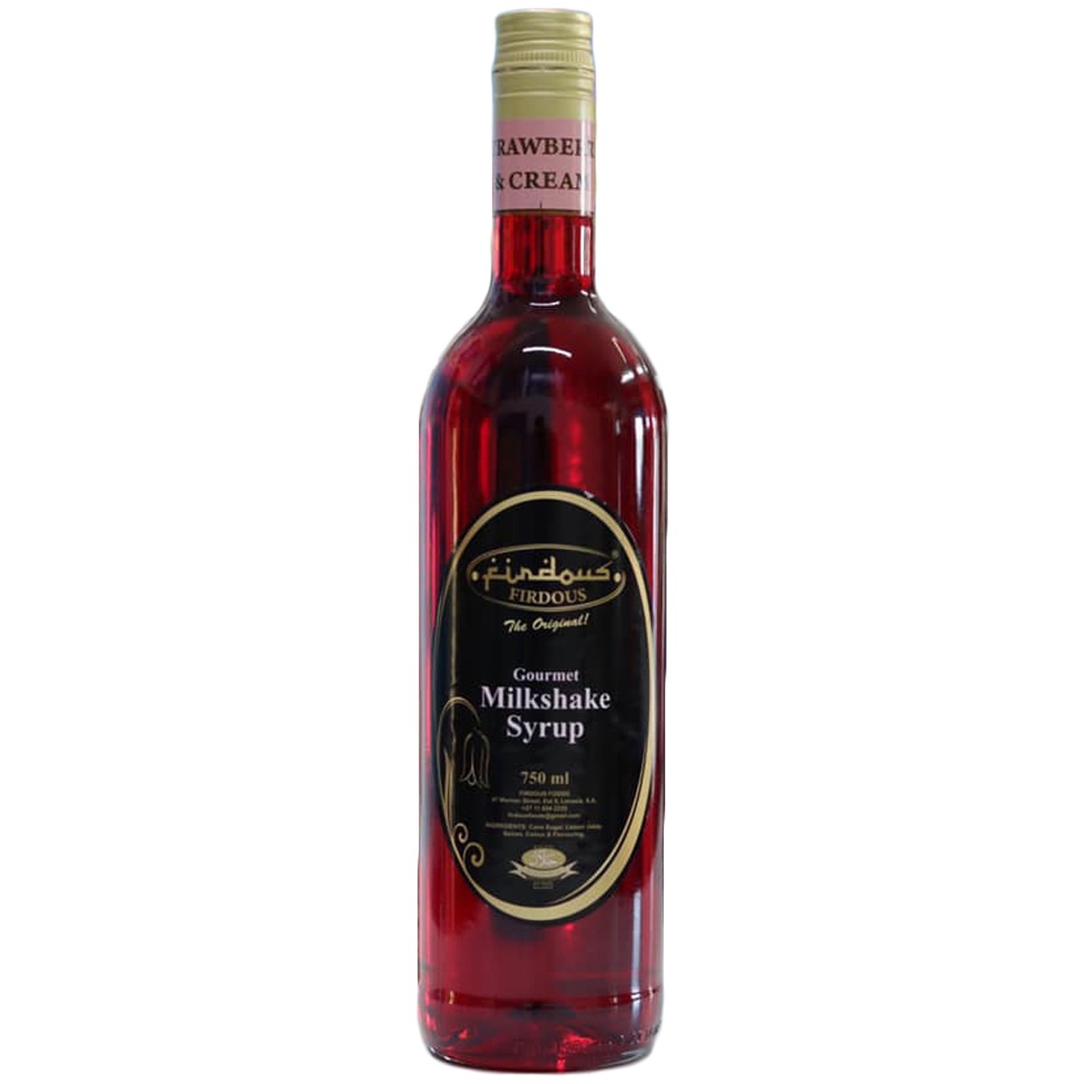 Firdous Milkshake Syrup 750ml