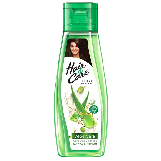 Hair & Care Damage Repair Hair Oil with Aloe Vera, Olive Oil & Green Tea 200ml