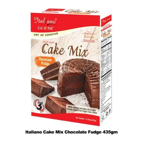ITALIANO Cake Mix Chocolate Fudge 435 gm