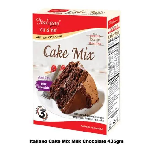 ITALIANO Cake Mix Milk Chocolate 435gm
