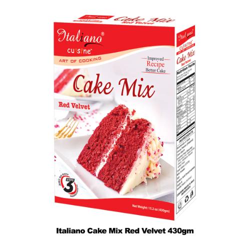 ITALIANO Cake Mix Red Velvet 430gm
