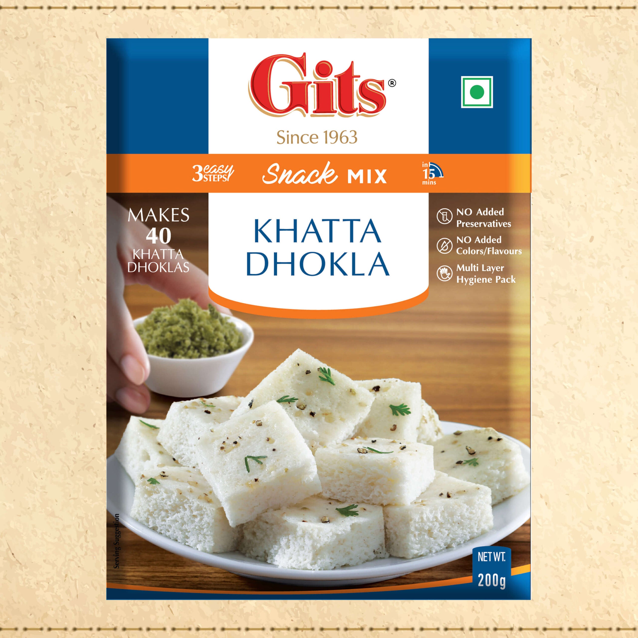 Gits Khatta Dhokla 200g
