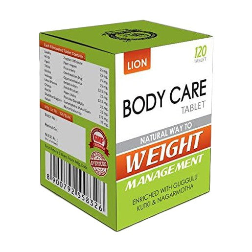 Lion Body Care Tablets 120s