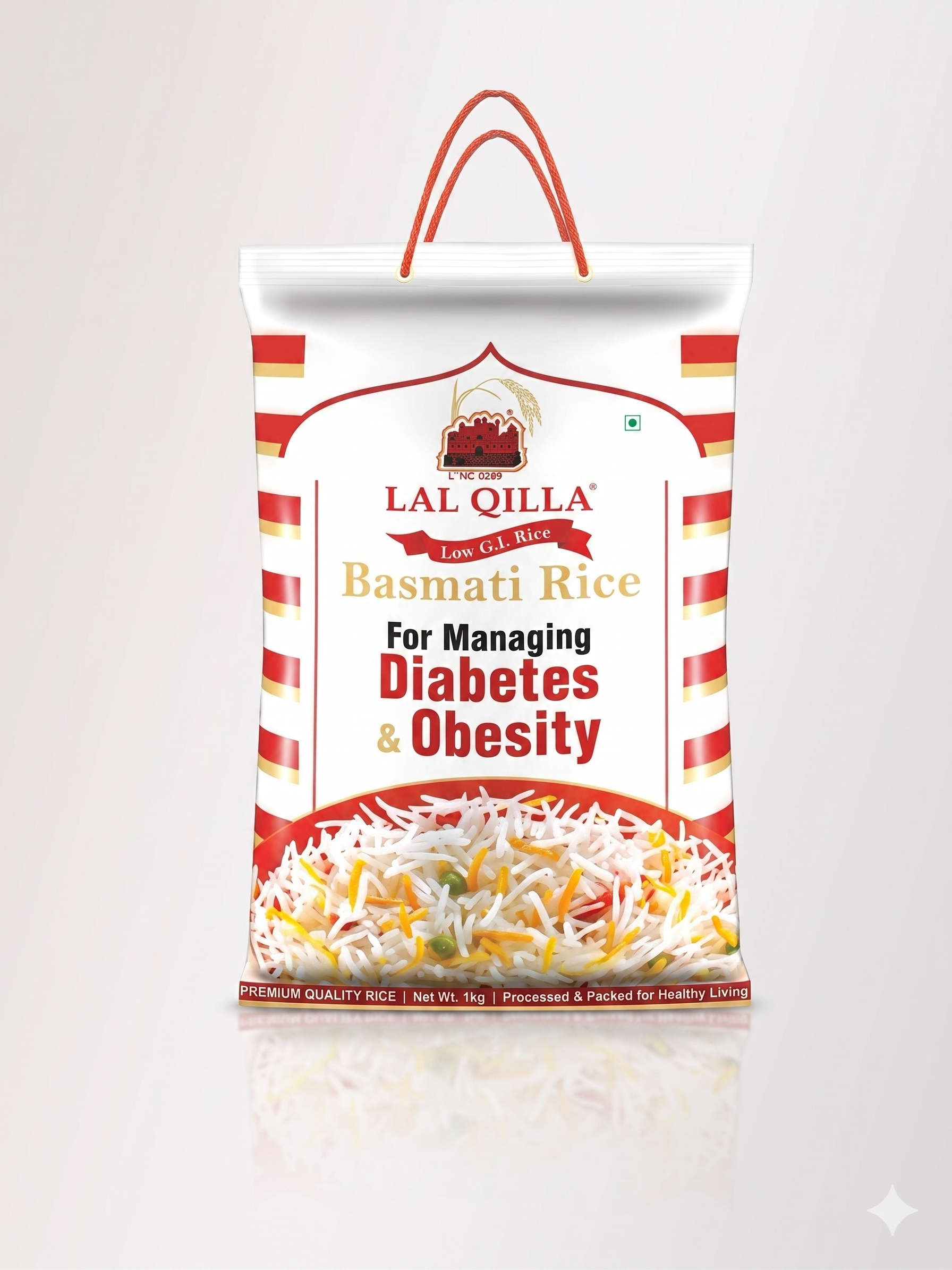Lal Qilla Low G.I. Basmati Rice (5kg)