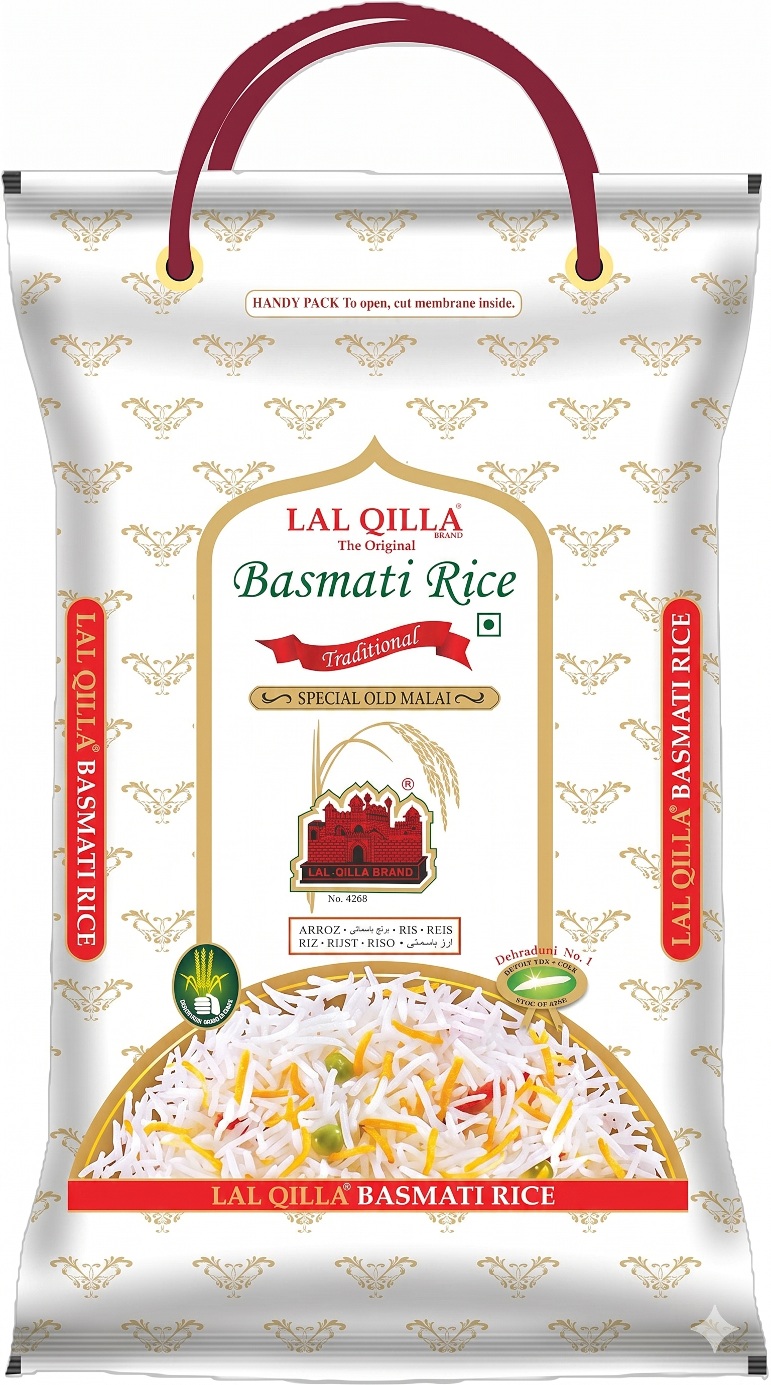 Lal Qilla Traditional Special Old Malai Basmati Rice (5kg)