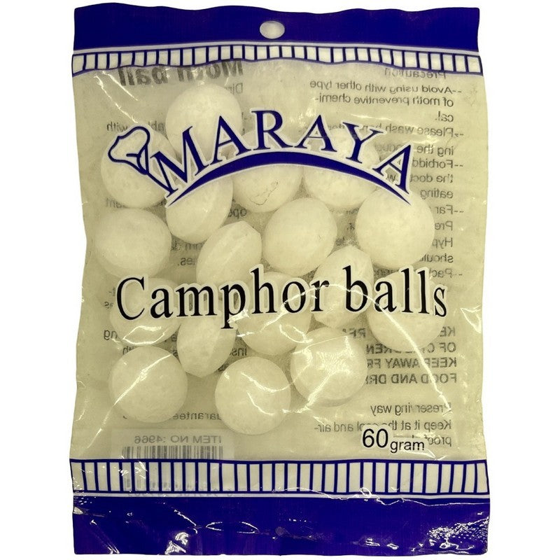 Moraya Camphor Balls 60g