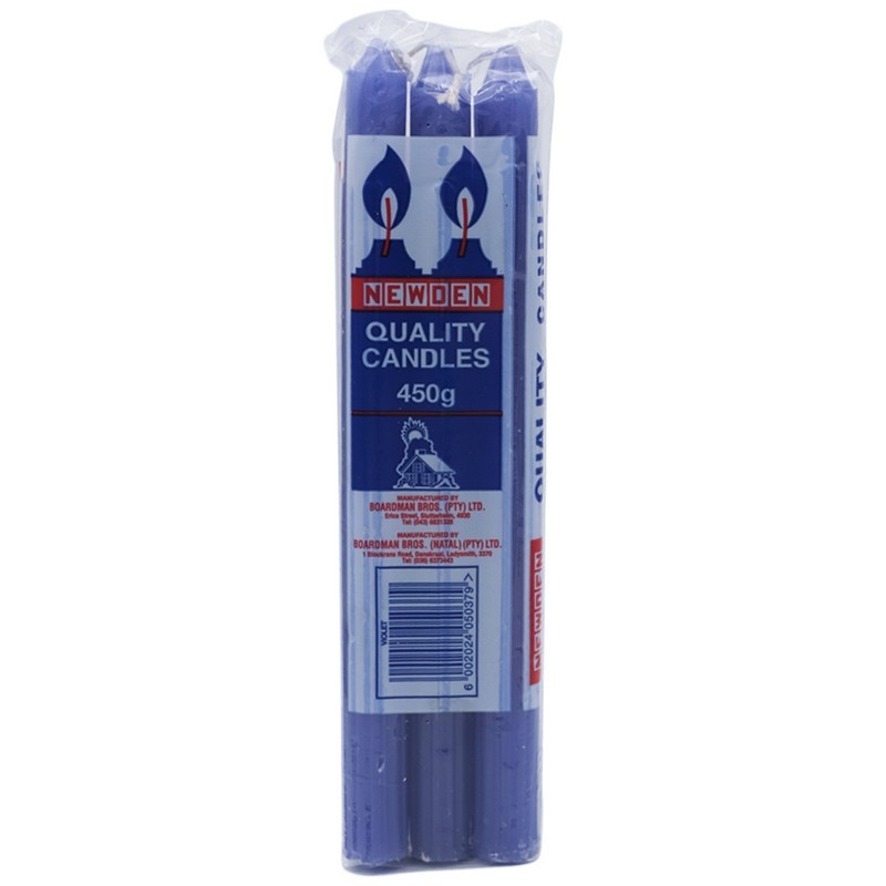Newden Jabulani Quality Candles 6s