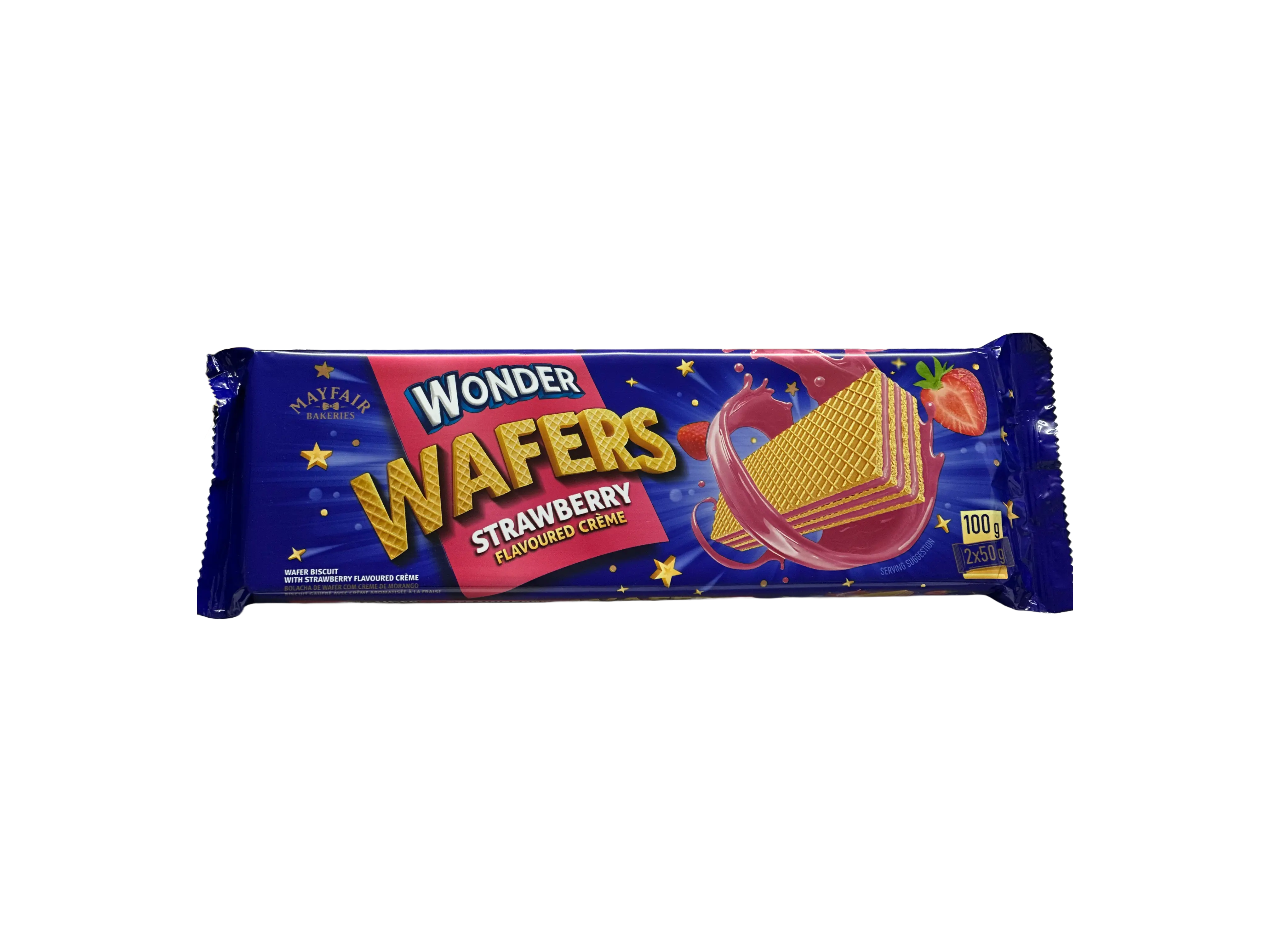 Wonder Wafers Creme 100g
