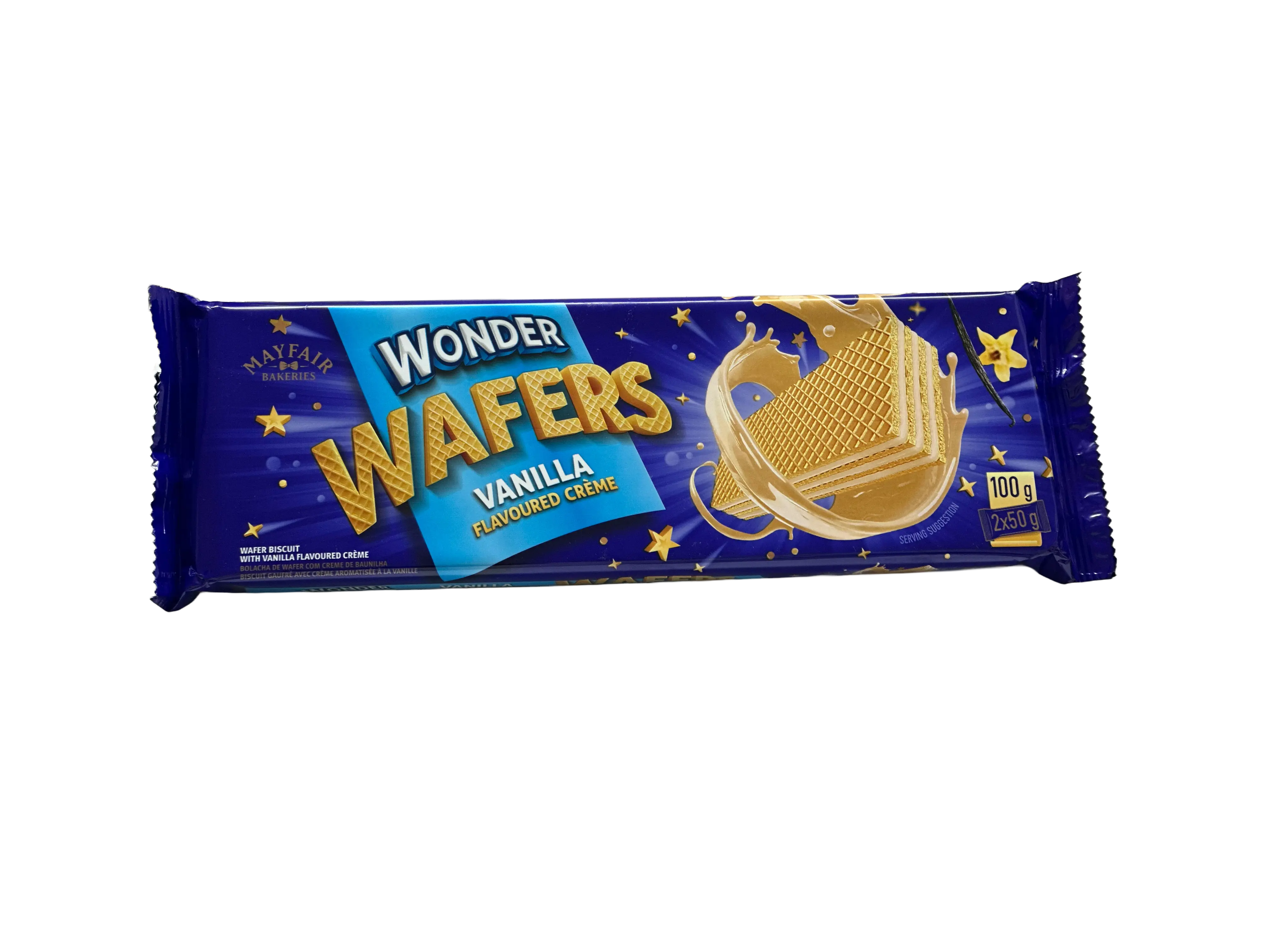 Wonder Wafers Creme 100g