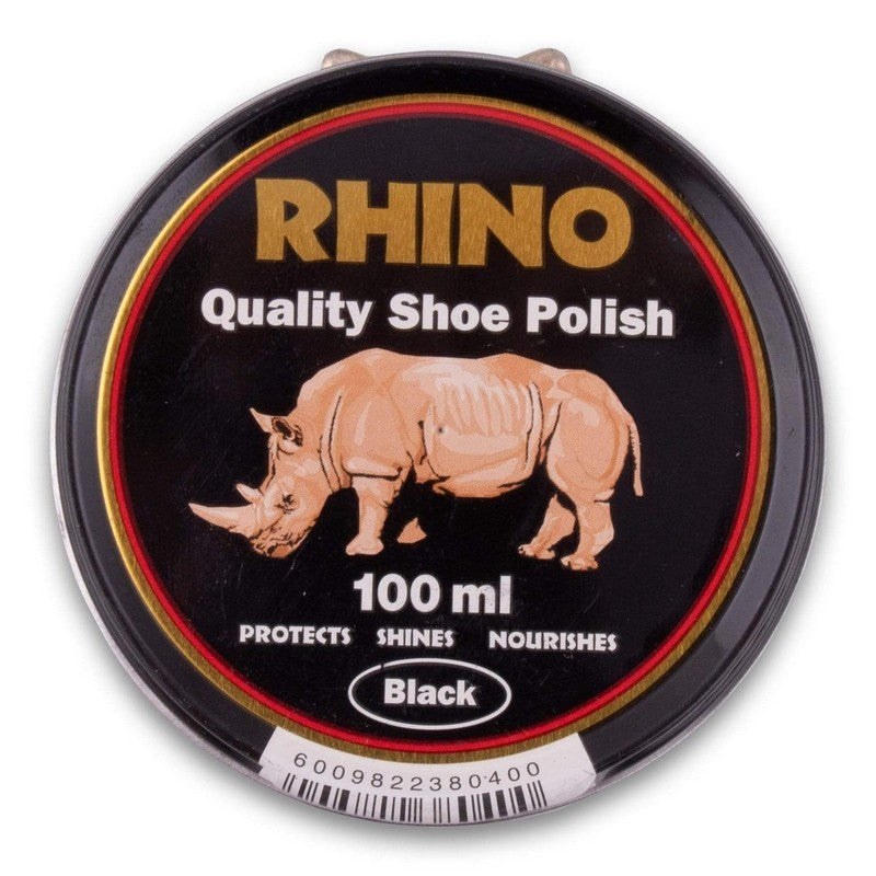 Rhino Quality Shoe Polish Black