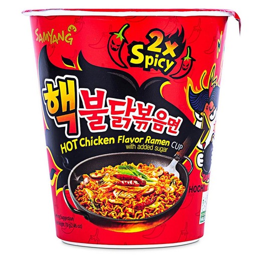 Samyang 2x Spicy Hot Chicken Flavour Ramen Cup 70g