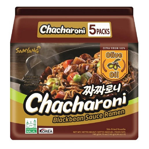 Samyang Chacharoni Blackbean Sauce Ramen (140g x 5)