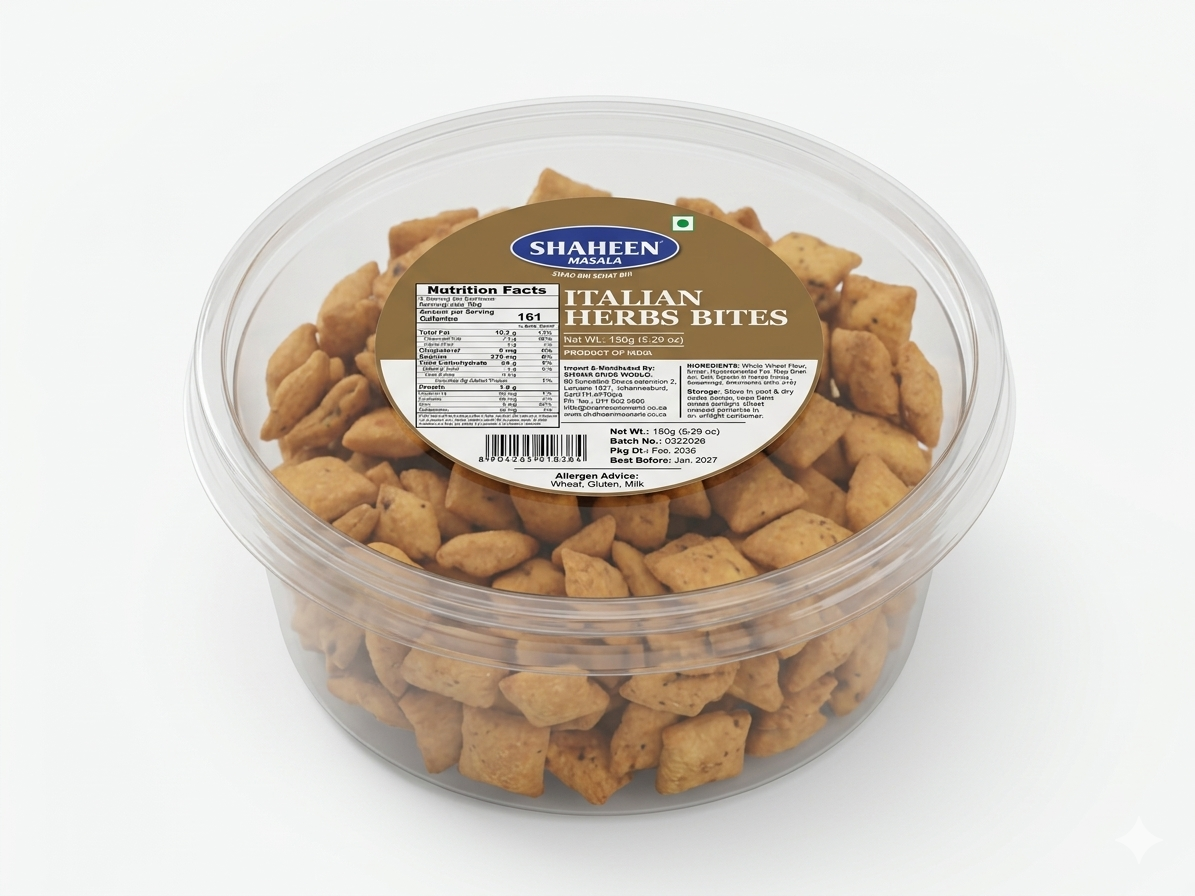 SHAHEEN Italian Herbs Bites 150g