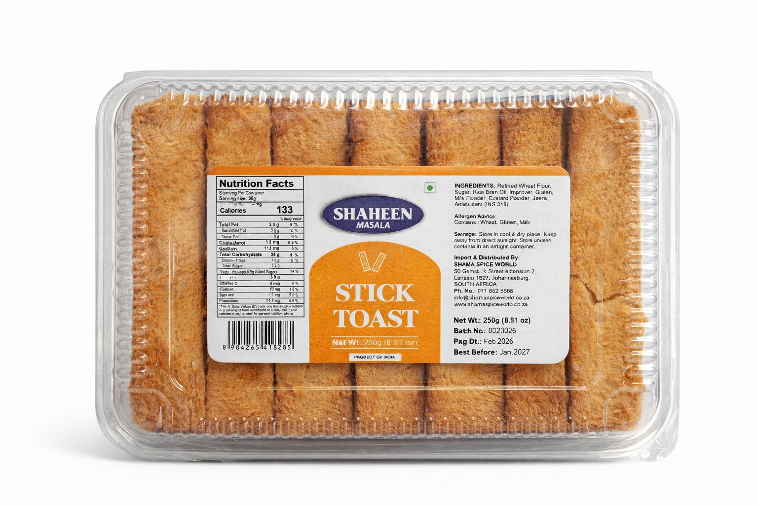 SHAHEEN Stick Toast 250g