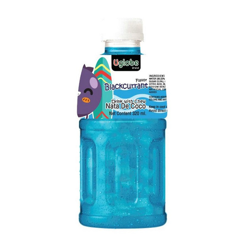 U Globe Nata De Coco Black Currant Drink 320ml